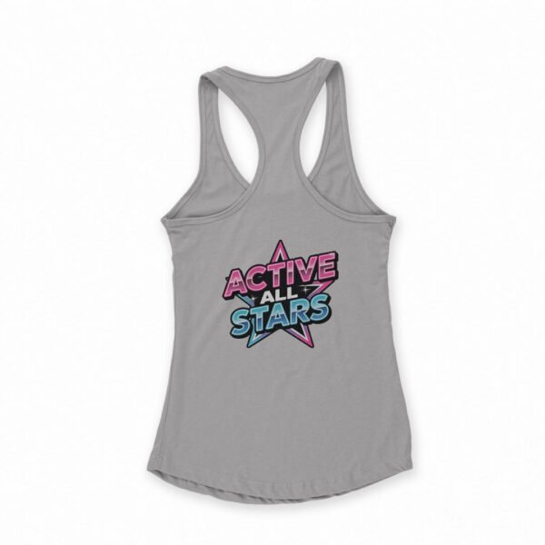 Racerback tops for girls Gray