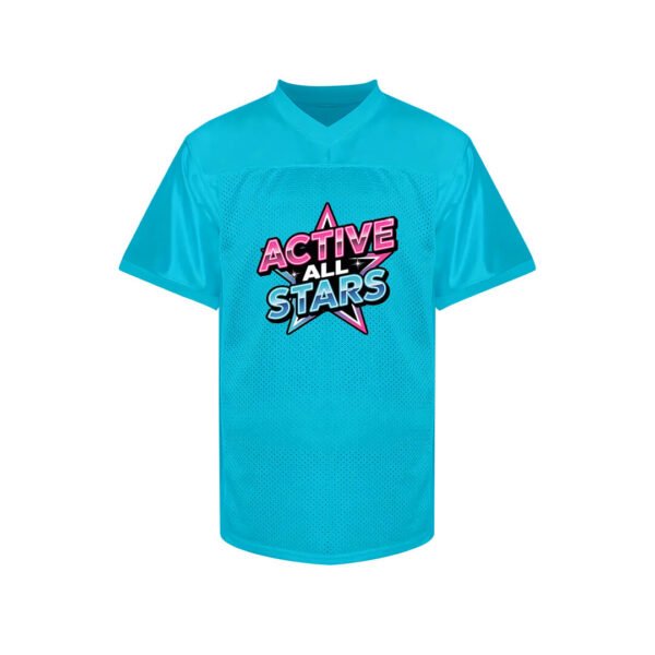 Lightweight mesh practice shirts Light Blue