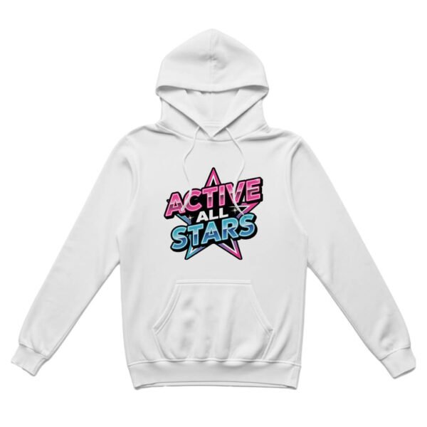 Fleece jogger hoodies White