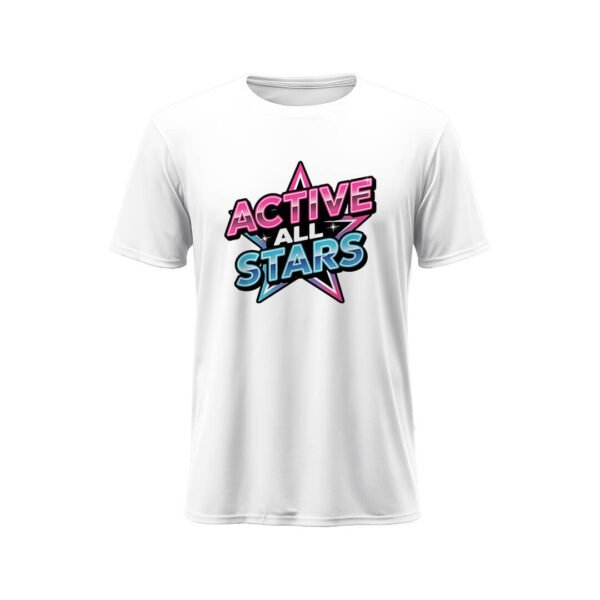 Short-sleeve moisture-wicking tees White