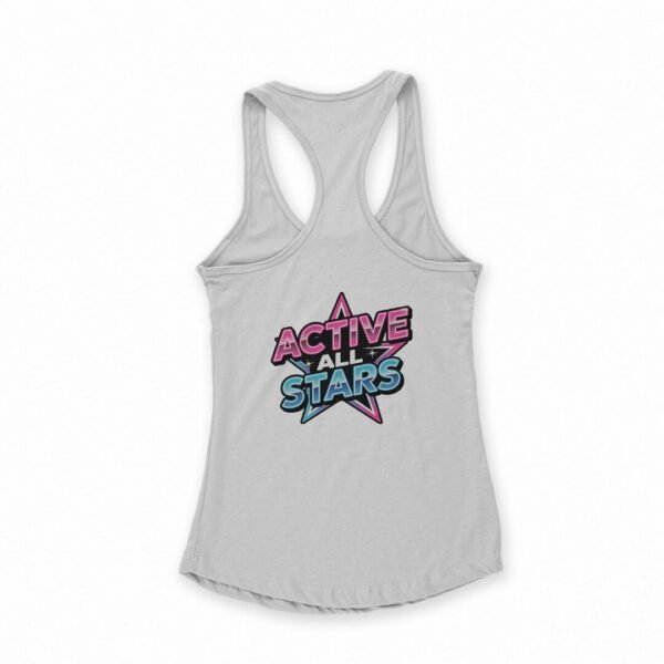 Racerback tops for girls White