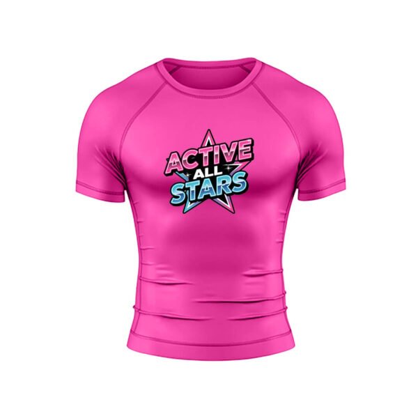 Compression tops (youth-fit) pink