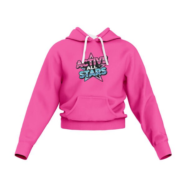 Crop hoodies for girls (age-appropriate) pink